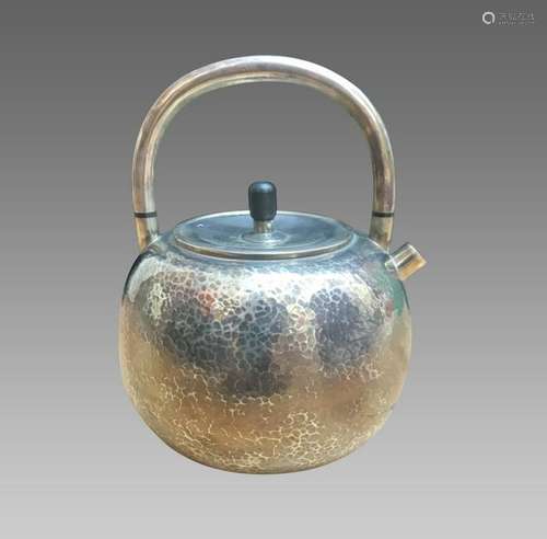 Chinese Silver Teapot