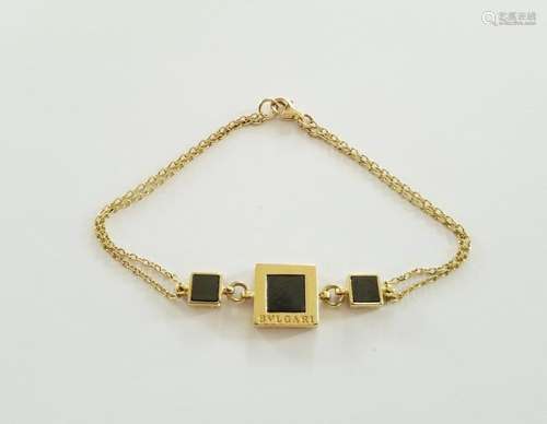 14K Gold Signed Bulgari Bracelet