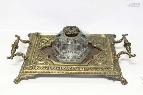 Bronze Inkwell