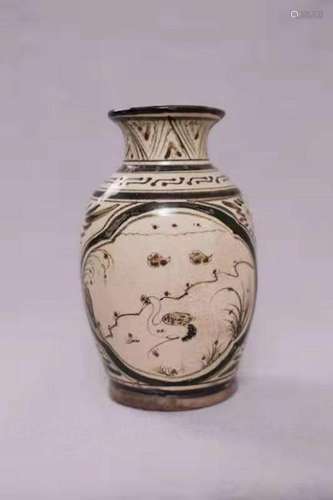 Chinese Cizhou ware Porcelain Vase