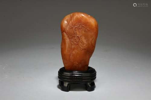 Chinese Yellow Soapstone Seal