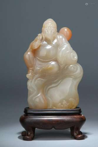 Chinese Soapstone Carved Li, Bai