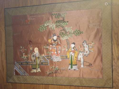 Antique Chinese Silk Embroidery