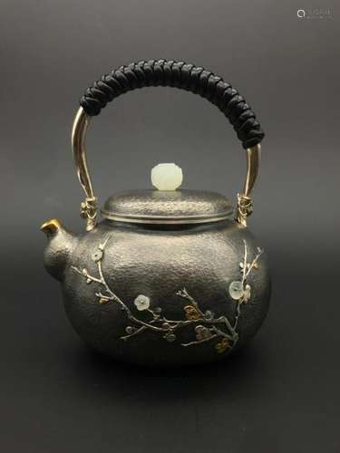 Chinese Silver Teapot