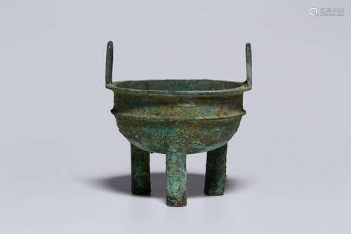 Ming Chinese Bronze Tripod Censer