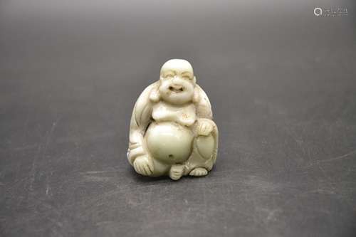 Chinese Jade Carved Buddha