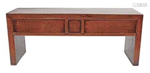CHINESE QING PERIOD HARDWOOD ALTER TABLE