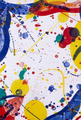 Sam Francis (1925-1996), 1 de la suite de 13 de 