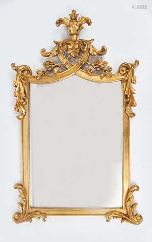 DECORATIVE GILT FRAMED PIER MIRROR