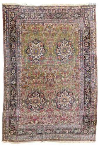 Tapis Kirman ancien