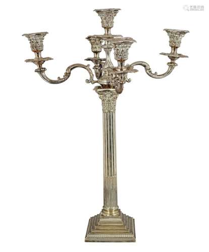 LARGE SHEFFIELD CANDELABRA