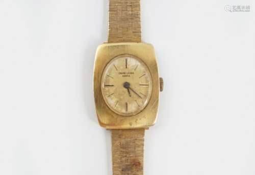 GOLD LADIES WATCH AND STRAP
