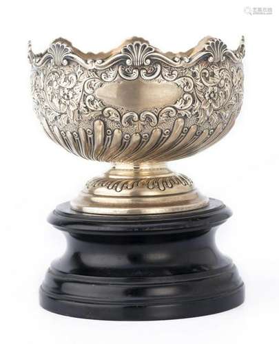 Coupe sur pied en argent sterling .925 anglais