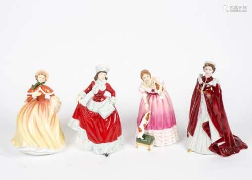 A Royal Doulton figure of Royal commemorative interest, Queen Victoria HN3125 with certificate of