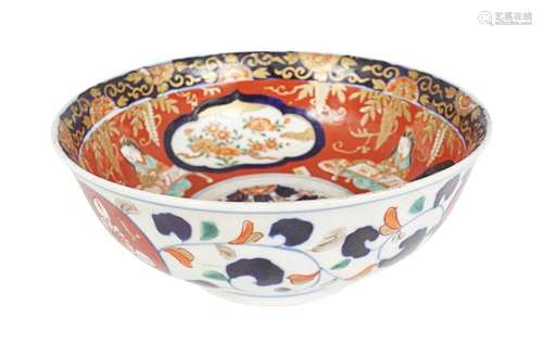 19TH-CENTURY IMARI BOWL