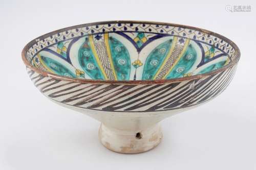 MORROCAN POLYCHROME BOWL