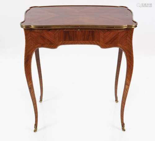 19TH-CENTURY KINGWOOD & ORMOLU WRITING TABLE