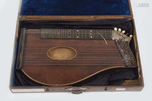 EARLY 19TH-CENTURY ROSEWOOD CASED ZITAR