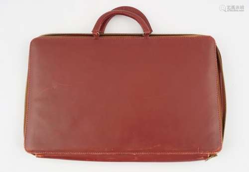 LADIES LEATHER VINTAGE DOCUMENT CASE