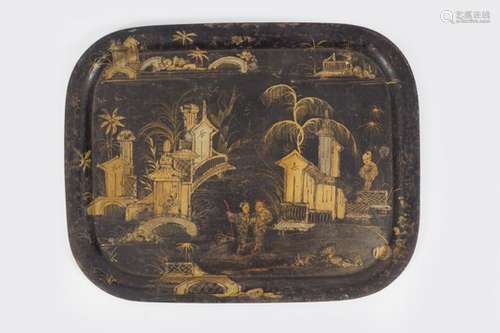 REGENCY TOLEWARE TRAY