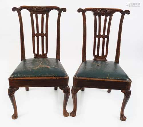 PAIR OF 18TH-CENTURY IRISH SIDE CHAIRS