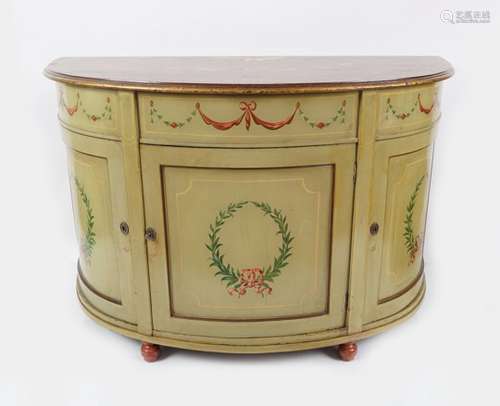 NEO-CLASSICAL PAINTED COMMODE