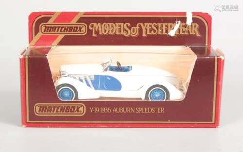 MATCHBOX AUBURN SPEEDSTER