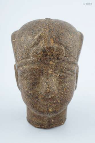 FRAGMENT STONE EGYPTIAN HEAD