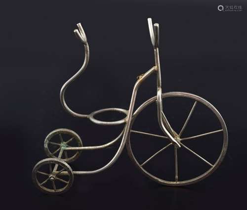 SILVER PLATED SPIRIT TRICYCLE