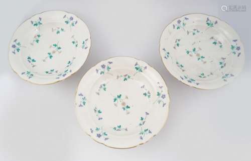 THREE 19TH-CENTURY GERMAN PORCELAIN COMPORTS