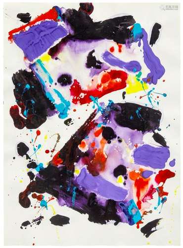 Sam Francis (American, 1923-1994) Untitled (SF82-254),