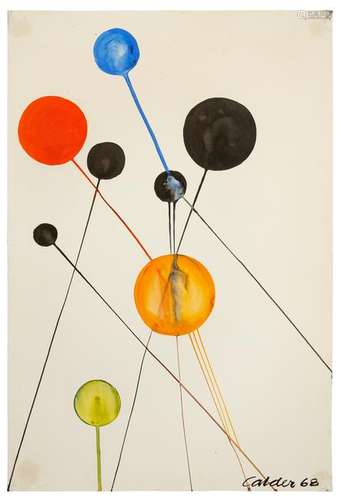 Alexander Calder (American, 1898-1976) Untitled, 1968