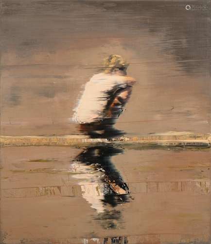 Andy Denzler (Swiss, b. 1965) Boy on a River, 2012