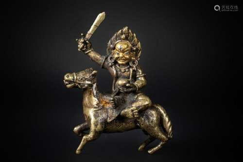 Arte Himalayana  A bronze figure of Remati Tibet,