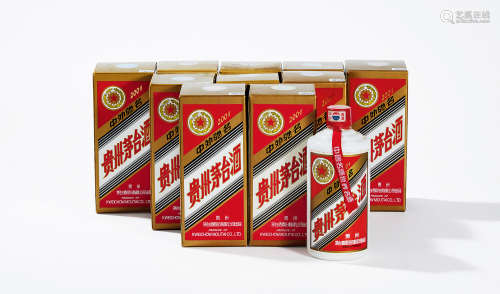 二〇〇一年「五星牌」贵州茅台酒