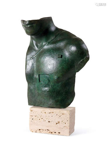 伊格尔·米托拉吉（1944～2014） 1988年作 阿斯克勒庇厄斯 铜雕 雕塑