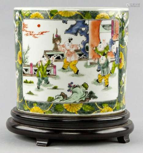 Chinese Porcelain Brush Pot