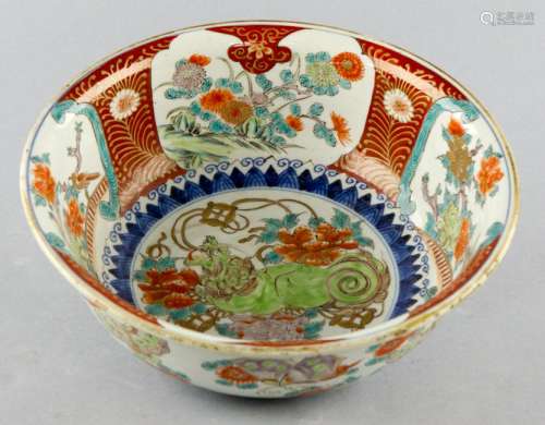 Asian Porcelain Enameled Bowl