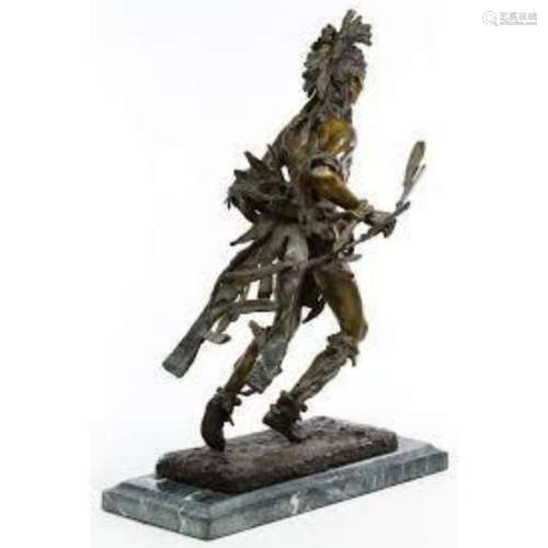 Indian Dancer By Frederic Remington