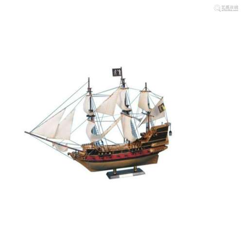 Black Bart's Royal Fortune Model Pirate Ship 36