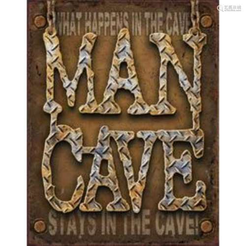 Man Cave - Diamond Plate