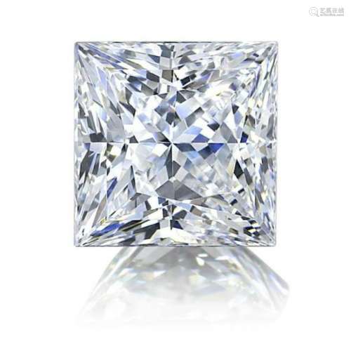 4 ct Princess Cut BIANCO Diamond