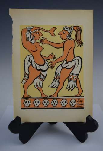 Diego Rivera, Silkscreen (1935)