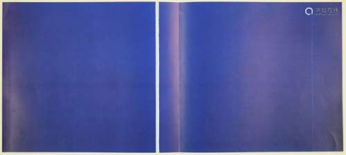 Barnett Newman, Cathedra (Offset Lithograph in Colors)