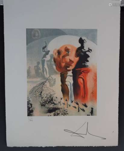 Salvador Dali, Signed and Numbered (Lithograph)