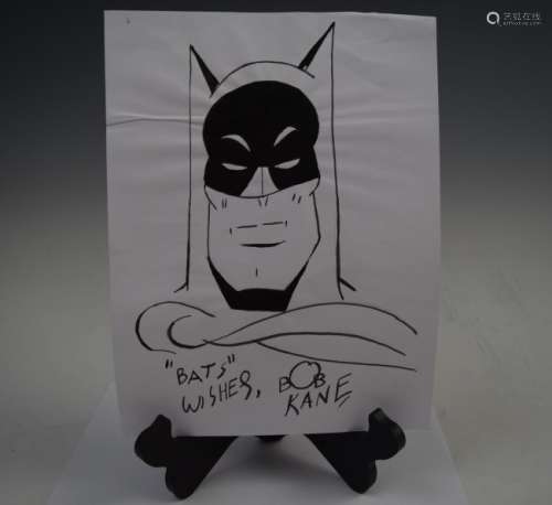 Bob Kane, Drawing (Batman)
