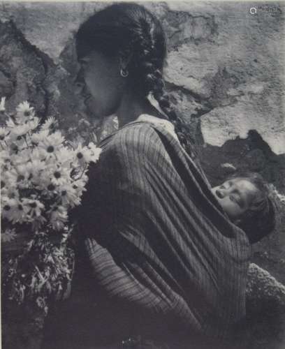 Anton Bruehl, Collotype (Mother & Child)