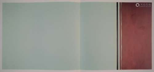 Barnett Newman, Uriel (Offset Lithograph in Colors)