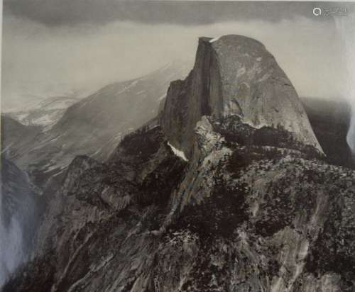 Ansel Adams, Silver Gelatin (Half Dome Glacier Point)