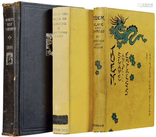 1898年-1928年西人所著晚清民国历史文献一组3册。